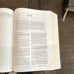 Crossway Holy Bible English Standard Version (ESV) Leather Bound 2016 Inscribed
