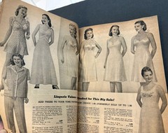 Vintage Spiegel Spring & Summer 1947 Catalog Fashion Home Paper Back Order Form
