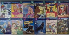 Step Into Reading Lot of 31 Mixed Paperbacks – Barbie, Disney, DC Super Friends