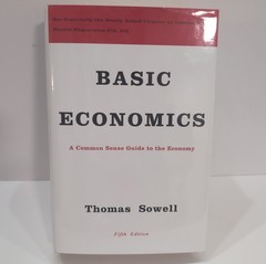 Basic Economics Thomas Sowell 5th Edition Hardcover Common Sense Guide New