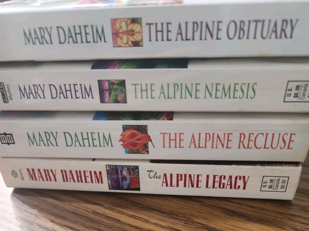 Mary Daheim Mystery Lot Of 4