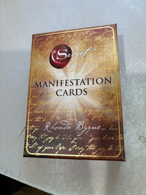 The Secret Manifestation Cards: A 65-Card Deck and Guidebook Excellent Condition