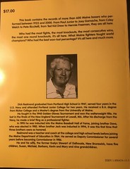 Maine Boxing Records 1920-2000