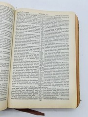THE HOLY BIBLE King James Version SELF-PRONOUNCING 1950s National Bible Press