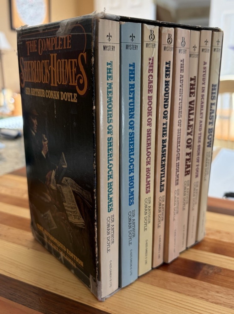 Sherlock Holmes box set (8 Books) 1964 Sir Arthur Conan Doyle