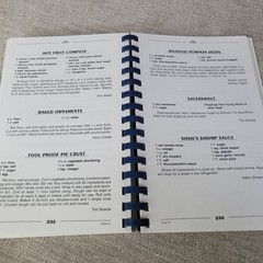 Morris Press Cookbook Davis Elementary School Recipe Marietta GA Spiral