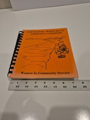 Vintage 1986 Community Cookbook Spiral Bound North Bend Morse Bluff NE 232 Pages