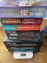 Karen Rose Mystery Thriller Lot 13 Books 3 Hardcover DJ 10 Paperback Mixed Set
