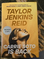 SIGNED Carrie Soto Is Back by Taylor Jenkins Reid 1st edition, HC/DJ/like new