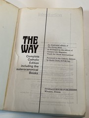 The Way The Living Bible Complete Catholic Edition 1981 Paperback