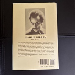 The Prophet (A Borzoi Book) Hardcover – 1923 by Kahlil Gibran 2003
