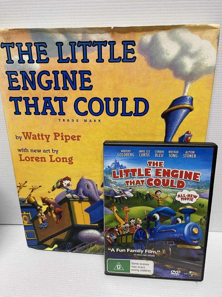 The Little Engine that Could Large HB Book & DVD of The Book