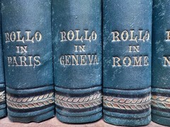 1883 ROLLO’S TOUR IN EUROPE by Jacob Abbott Box Set of 10 Books EX
