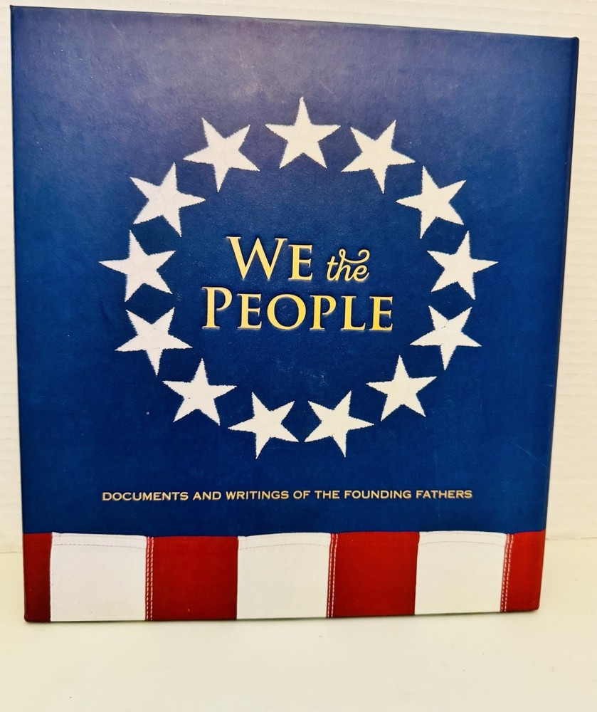 WE THE PEOPLE Documents Writings of Founding Fathers Gift Set 11.25×10.25×1.5”