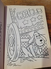 Vintage Pound Puppies Tonka Corp. Giant Coloring Book 1986 Loveable Huggable