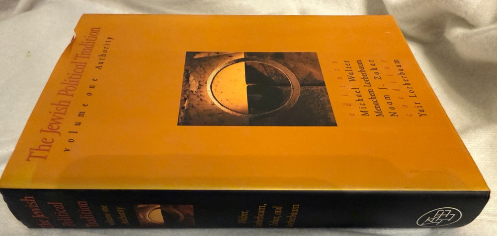 THE JEWISH POLITICAL TRADITION Volume One Authority HC DJ Yale