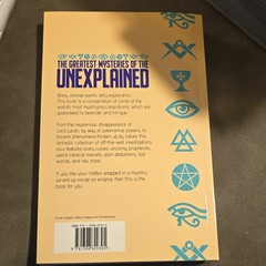 The Greatest Mysteries of the Unexplained Doncaster Holland Paperback Phenomena