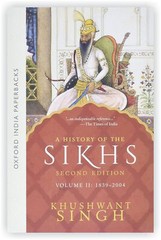 A History of the Sikhs volume 1 and 2 Books Collection Set By Khushwant Singh