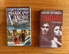 VAMPIRE Dracula PAPERBACK Book LOT Horror PN ELROD Les Daniels DAN SIMMONS++