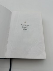 2020 Women’s Study Bible ESV Missing Dust Jacket