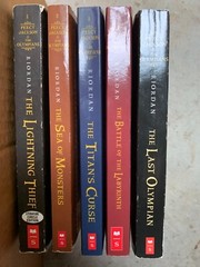 Percy Jackson and the Olympians Series Set 1-5 Rick Riordan 1 2 3 4 5 PB lot