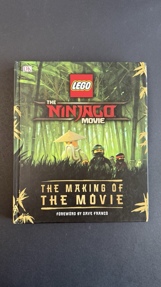 LEGO Ninjago Movie The Making of the Movie Hardcover Book 2017 DK 1st Ed/1st Pr