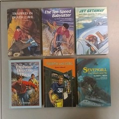Lot (11) Weekly Reader „Just for Boys” Books Vintage 1980s-Hardcover EXC COND