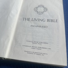 Living Bible Paraphrased Tyndale