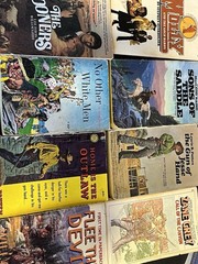 50+ WESTERN Book Lot Classic Cowboy Action ZANE GREY BRAND KELTON Vintage