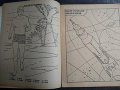 The Six Million Dollar Man Activity Book, Poster, Puzzles, 3D Plaque, Games