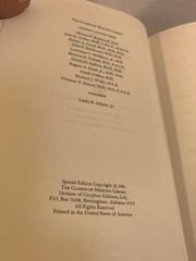 Morgagni SEATS & CAUSES OF DISEASES VOL 1 2 3 Classic of Medicine 1983 Near Mint