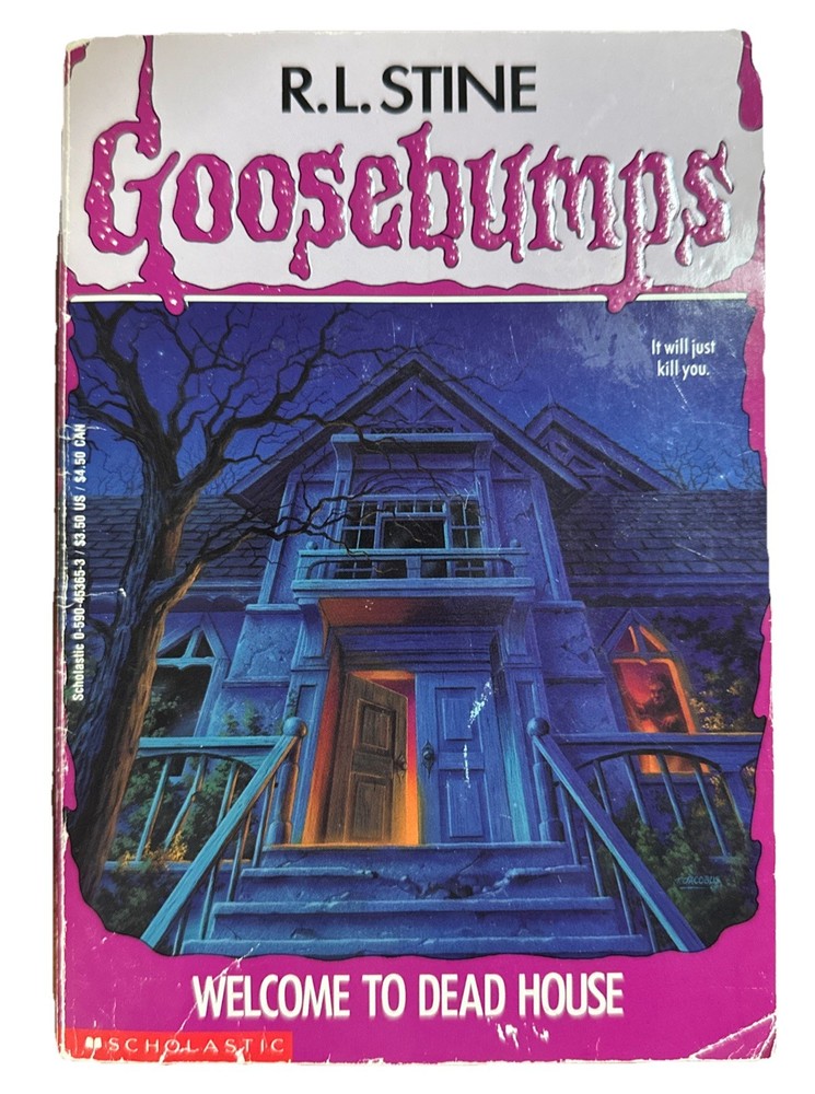 Goosebumps R.L Stine Apple Fiction Lot (5) Scholastic Books Vintage 90s Horror