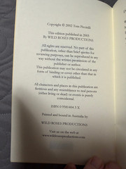 Her Child Rises Tom Piccirilli Signed Chapbook New & Unread FREE SHIPPING