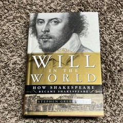 Stephen Greenblatt Will in the World Hardcover Norton Shakespeare Biography