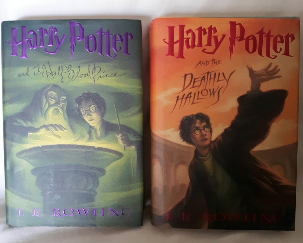 HARRY POTTER Lot of 2 Hardcovers 1st Edition 1st Print GIFT QUALITY