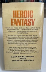 Heroic Fantasy 1979 DAW No 334 Paperback 1st Printing Anthology Vintage PB