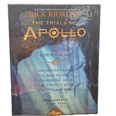 Trials of Apollo 5 Book Hardcover Box Set – Rick Riordan Disney Hyperion 2020