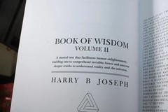 Book of Wisdom Volumes 1 & 2 by Harry B. Joseph 2-Book Spiritual Set USA