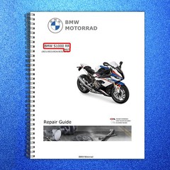 BMW S1000 RR K67 Motorcycle Service Manual – STEEL WIRE BOUND – TOUGH COVERS