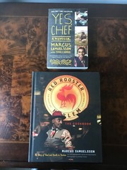 SIGNED 2 BOOK SET – Red Rooster Cookbook & Yes, Chef by Marcus Samuelsson NEW