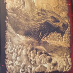 George R. R. Martin A Song of Ice and Fire Fire & Blood Hardcover Dust Jacket