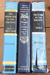 Samuel Eliot Morison History of US Naval Operations WWII 3 Book Lot Hardcover