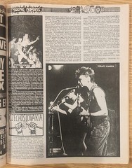 MAXIMUM ROCKNROLL #88 September 1990 CREAMERS Kolaborancji L7 Visaci Zamek