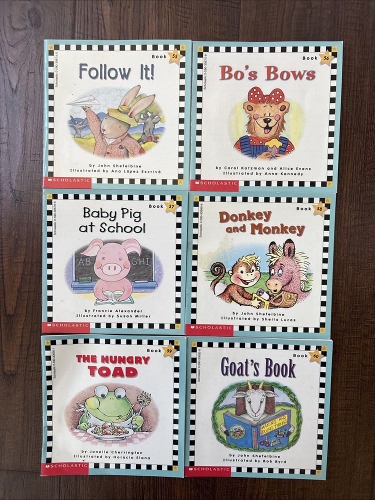 Scholastic Phonics Readers 55-60 Child Development Readers