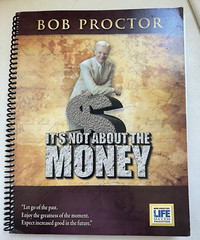 It’s Not about the Money by Bob Proctor Size 11″ X 9″ and 184 pages Note book