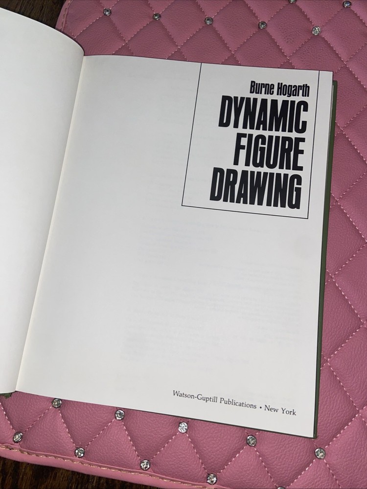 Dynamic Figure Drawing by Burne Hogarth Hardcover Watson-Guptill Art Book