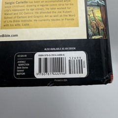 David C Cook The Action Bible Hardcover Sergio Cariello Illustrated