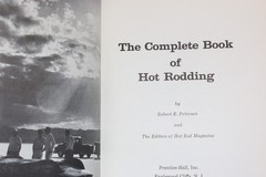 The Complete Book of Hot Rodding Robert E. Petersen Hardcover 7th Edition 1966