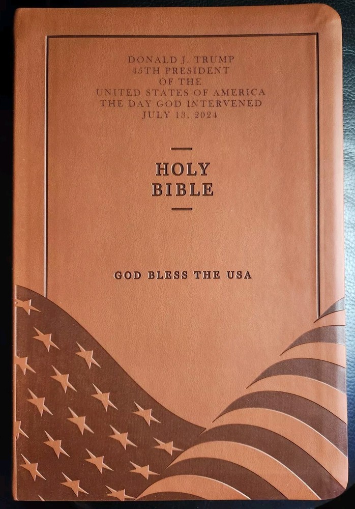 DONALD TRUMP God Bless The USA Bible „GOD INTERVENED” 7/13/2024 SPECIAL EDITION!