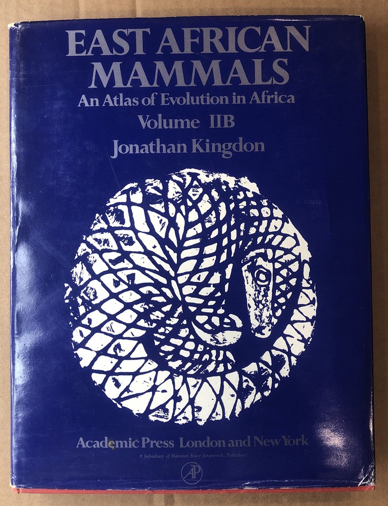 East African Mammals Volume IIB (1974 edition) By Jonathan Kingdon – Rare 